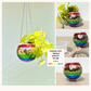 Cache-pot "Boule Disco"